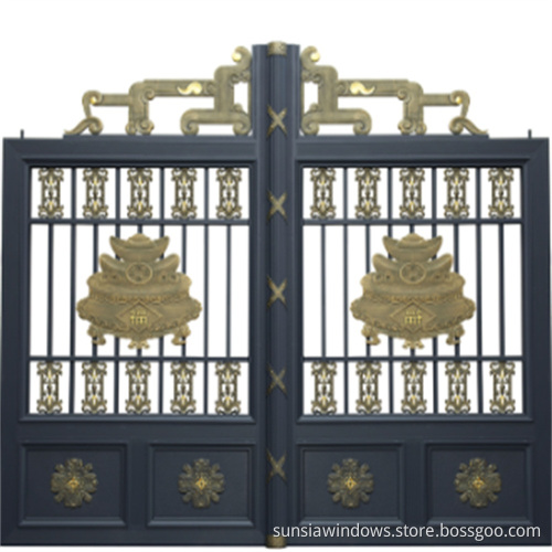 Luxury Villa Courtyard Aluminum Gate